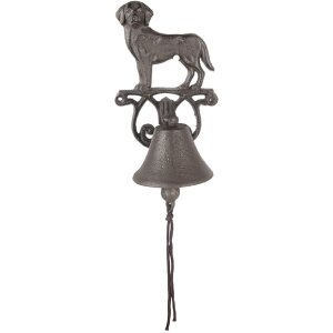 Clayre & Eef 6Y5796 Campanello Marrone 14x14x24 cm