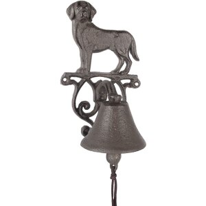 Clayre & Eef 6Y5796 Campanello Marrone 14x14x24 cm