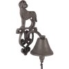 Clayre & Eef 6Y5796 Campanello Marrone 14x14x24 cm