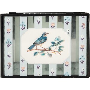 Clayre & Eef 6Y5949 Scatola in metallo 18x14x8 cm