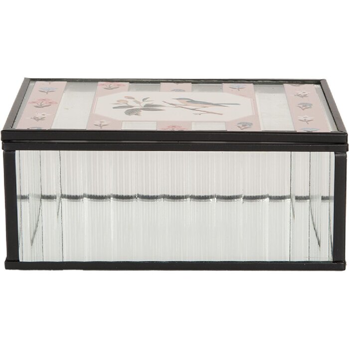 Scatola in metallo Clayre & Eef 6Y5950 15x10x6 cm