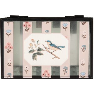 Scatola in metallo Clayre & Eef 6Y5950 15x10x6 cm