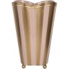 Clayre & Eef Vaso decorativo 22x22x35 cm Rosa Oro