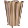 Clayre & Eef Vaso decorativo 22x22x35 cm Rosa Oro