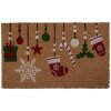 Clayre & Eef MC276 Sottotappeto 75x45x1 cm marrone-rossa
