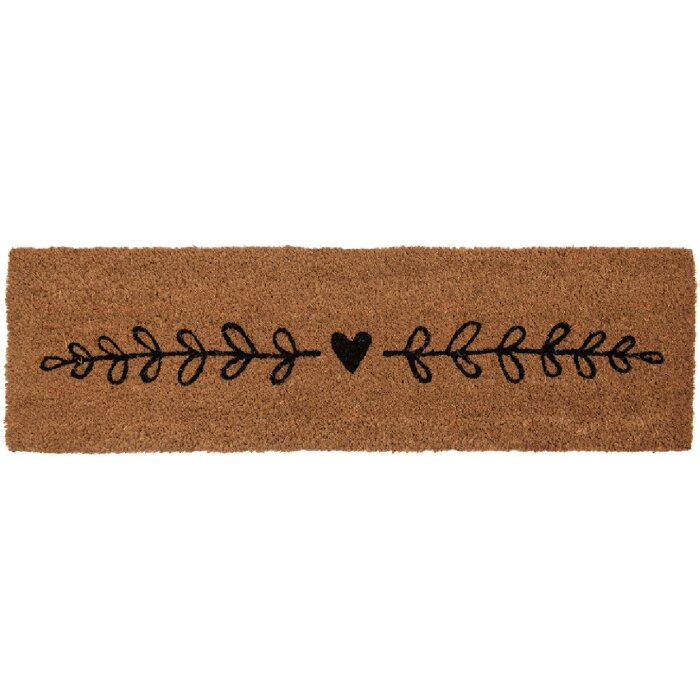Clayre & Eef MC277 Sottotappeto 75x22x2 cm Marrone