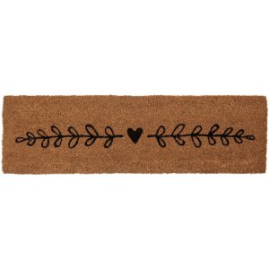 Clayre & Eef MC277 Sottotappeto 75x22x2 cm Marrone