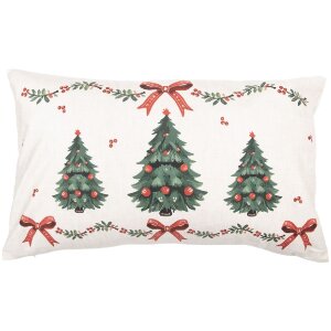 Copricuscino Clayre & Eef TCH36 30x50 cm Beige-Verde