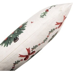 Copricuscino Clayre & Eef TCH36 30x50 cm Beige-Verde