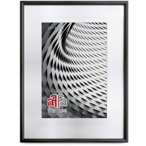 Cornice per foto FramesFactory Finger 10x15 fino a 40x50cm Acrilico Nero Argento Bianco