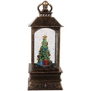 Clayre & Eef 66408 Decorazione Lanterna con Albero di...