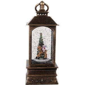 Clayre & Eef 66409 Decorazione Lanterna con Albero di...