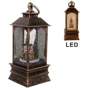 Clayre & Eef 66409 Decorazione Lanterna con Albero di...