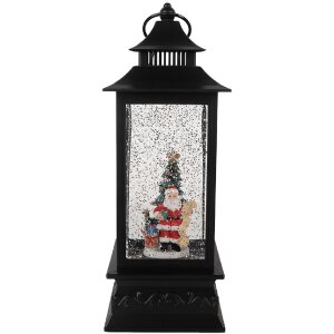 Clayre & Eef 66411 Decorazione Lanterna con Babbo...