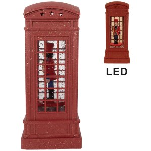 Clayre & Eef 66412 Decorazione Cabina Telefonica con...