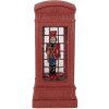 Clayre & Eef 66412 Decorazione Cabina Telefonica con Schiaccianoci 9x9x21 cm