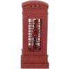 Clayre & Eef 66412 Decorazione Cabina Telefonica con Schiaccianoci 9x9x21 cm