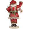 Decorazione Babbo Natale Clayre & Eef 6PR5748 13x9x23 cm
