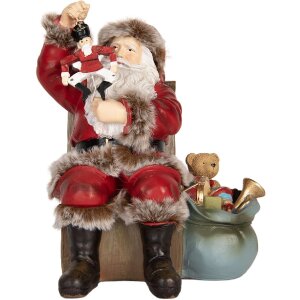 Clayre & Eef 6PR5749 Decorazione Babbo Natale...