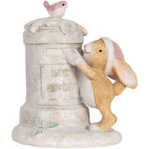 Decorazione coniglio Clayre & Eef 6PR5879 13x12x47 cm