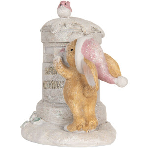 Decorazione coniglio Clayre & Eef 6PR5879 13x12x47 cm