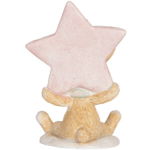 Clayre & Eef 6PR5884 Decorazione Coniglietto 8x5x11 cm