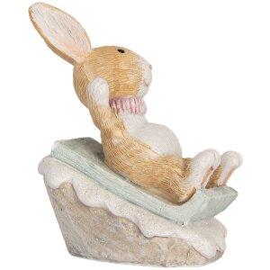 Coniglio decorativo Clayre & Eef 6PR5885 8x6x9 cm...