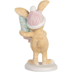 Coniglio decorativo Clayre & Eef 6PR5886 5x5x10 cm