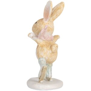 Clayre & Eef 6PR5887 Decorazione Coniglietto 6x5x10 cm