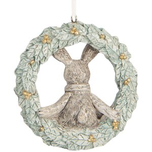 Clayre & Eef 6PR5889 Decorazione Ciondolo Coniglietto...