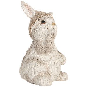Coniglio decorativo Clayre & Eef 6PR5891 9x9x14 cm