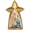 Gruppo Natalizio decorativo Clayre & Eef 6PR5893 14x6x21 cm Oro e Marrone