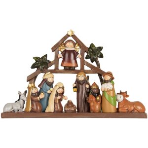 Gruppo Natalizio Clayre & Eef 6PR5895 32x5x20 cm