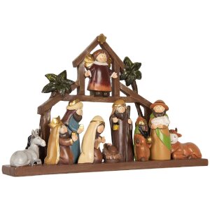 Gruppo Natalizio Clayre & Eef 6PR5895 32x5x20 cm