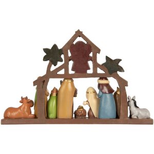 Gruppo Natalizio Clayre & Eef 6PR5895 32x5x20 cm