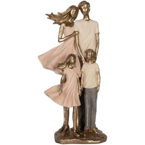 Clayre & Eef 6PR5902 Decorazione Famiglia 17x11x35 cm...