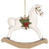 Clayre & Eef 6PR5903 Decorazione Ciondolo Cavallo a Dondolo 12x4x11 cm