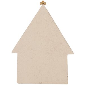Gruppo Natalizio decorativo Clayre & Eef 6PR5904 16x6x21 cm Beige-Oro