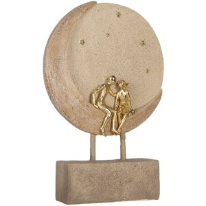Decorazione Coppia Seduta sulla Luna Clayre & Eef...