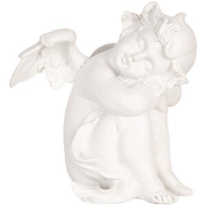 Clayre & Eef 6PR5914 Decorazione Angelo Set 4 Pezzi 16x14x19 cm