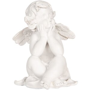 Clayre & Eef 6PR5914 Decorazione Angelo Set 4 Pezzi 16x14x19 cm