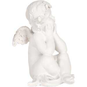 Clayre & Eef 6PR5914 Decorazione Angelo Set 4 Pezzi 16x14x19 cm