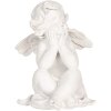 Clayre & Eef 6PR5914 Decorazione Angelo Set 4 Pezzi 16x14x19 cm