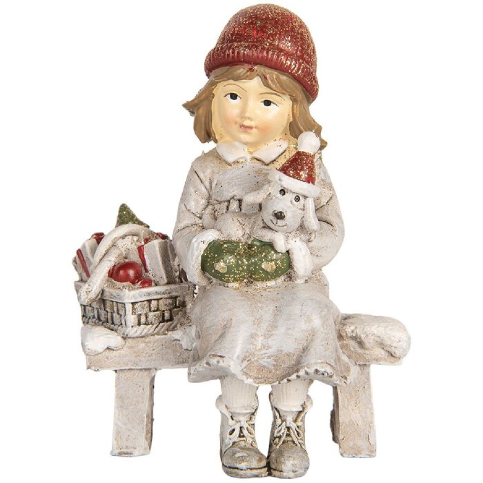 Clayre & Eef 6PR5916 Decorazione Bambino 7x5x10 cm