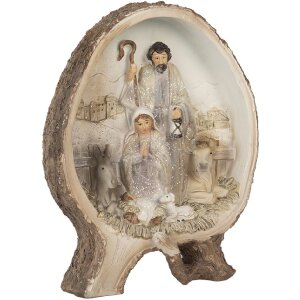 Gruppo Natalizio Clayre & Eef 6PR5918 14x5x19 cm...