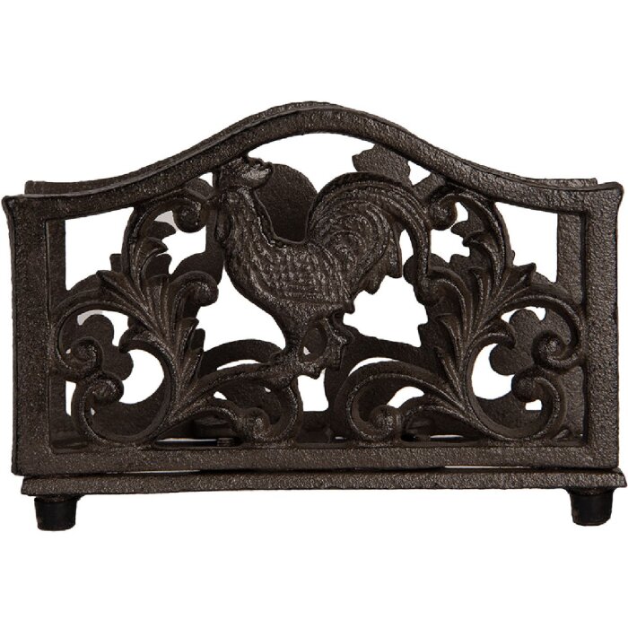 Portaservietten Clayre & Eef 6Y5755 17x6x12 cm Marrone