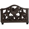 Portaservietten Clayre & Eef 6Y5755 17x6x12 cm Marrone