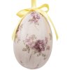 Clayre & Eef 65907 Decorazione Ciondolo Uovo (Set 6) Ø 7x10 cm
