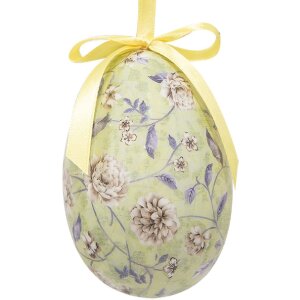 Clayre & Eef 65910 Decorazione Ciondolo Uovo (6 pezzi) 7x10 cm