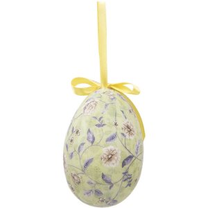 Clayre & Eef 65910 Decorazione Ciondolo Uovo (6 pezzi) 7x10 cm